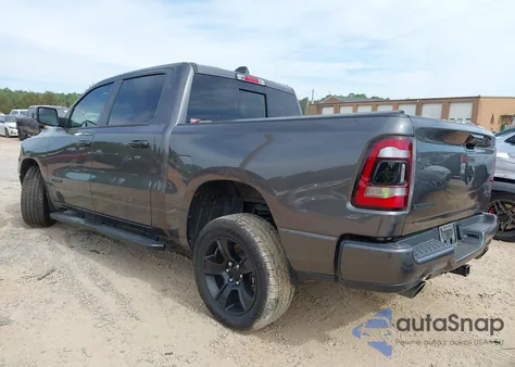 2024 Ram 1500 Big Horn 4X4 5'7 Box из США, поврежденный, VIN 1C6SRFFT1RN125616